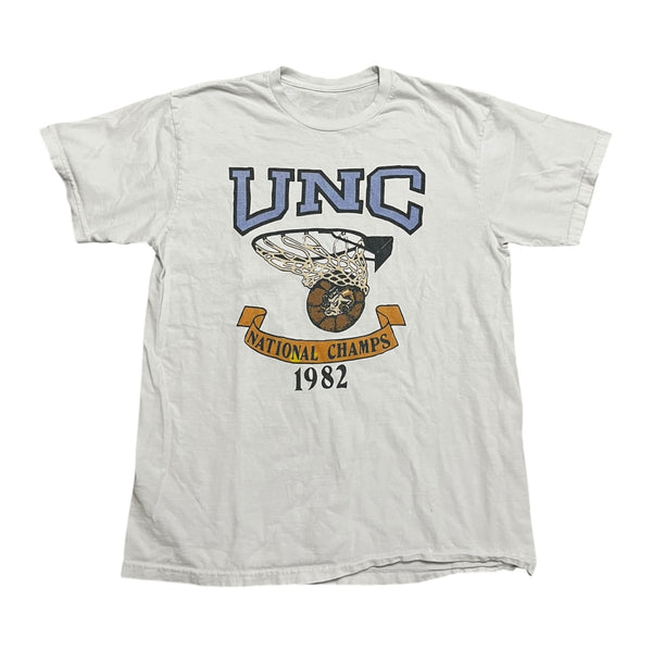 UNC Retro 1982 Champs Tee Large