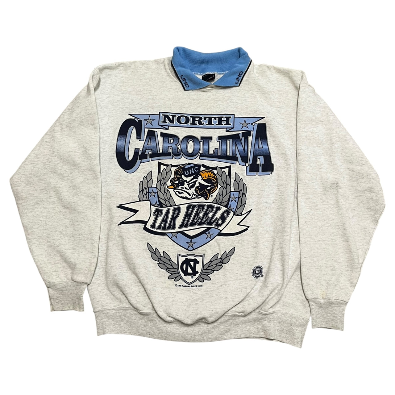 UNC Tar Heels Vintage 1990s Crewneck Large