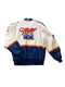 RUSTY WALLACE GENUINE LEATHER NASCAR EMBROIDERED PATCH LOGO JACKET