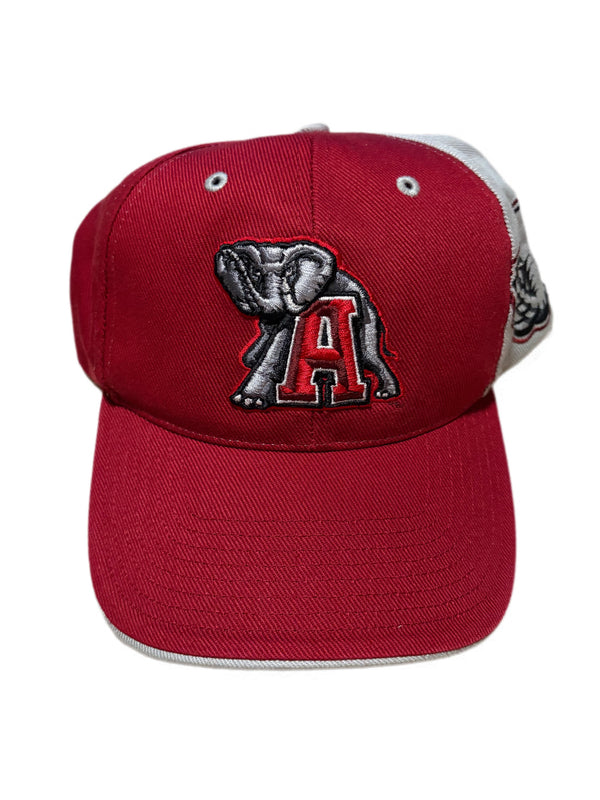 VINTAGE ALABAMA CRIMSON TIDE FOOTBALL JUMBO ELEPHANT LOGO VELCRO BACK HAT