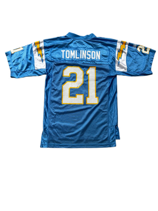 Authentic NFL Reebok Chargers LaDainian Tomlinson Jersey