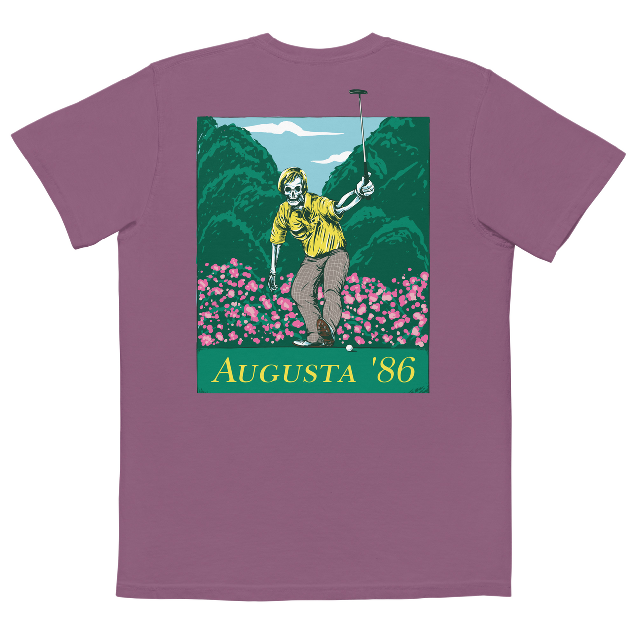 Augusta 86 Comfort Colors Pocket Tee