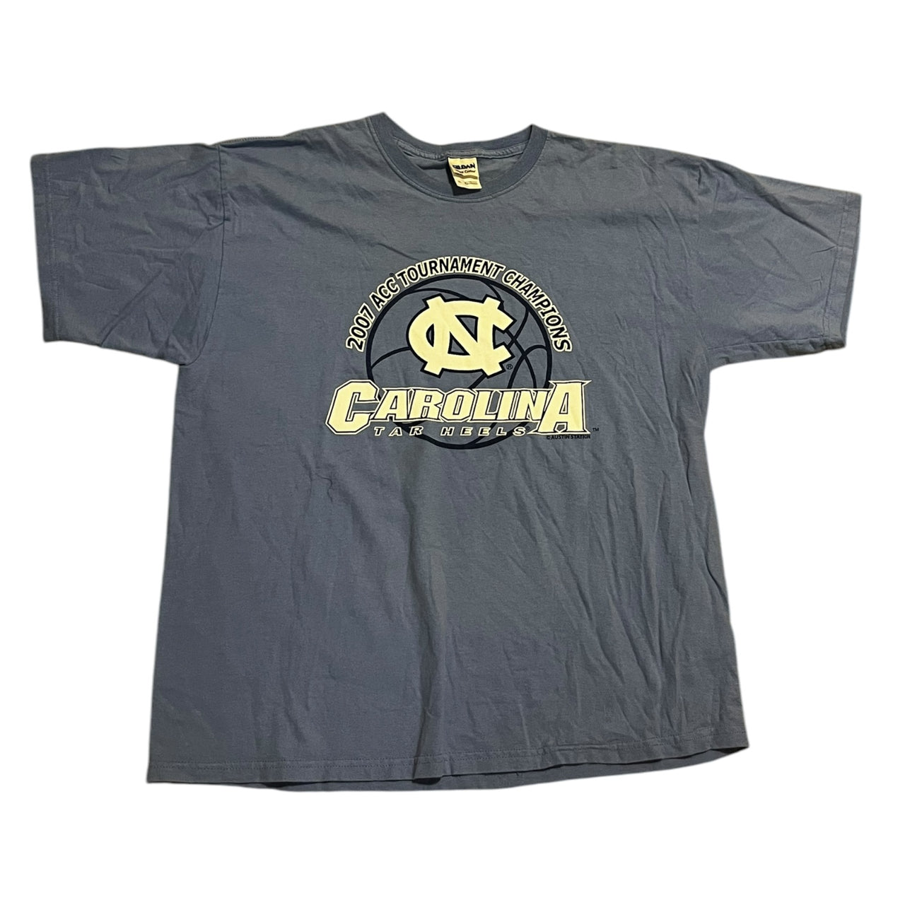 UNC Tar Heels 2007 ACC Tournament Tee XL