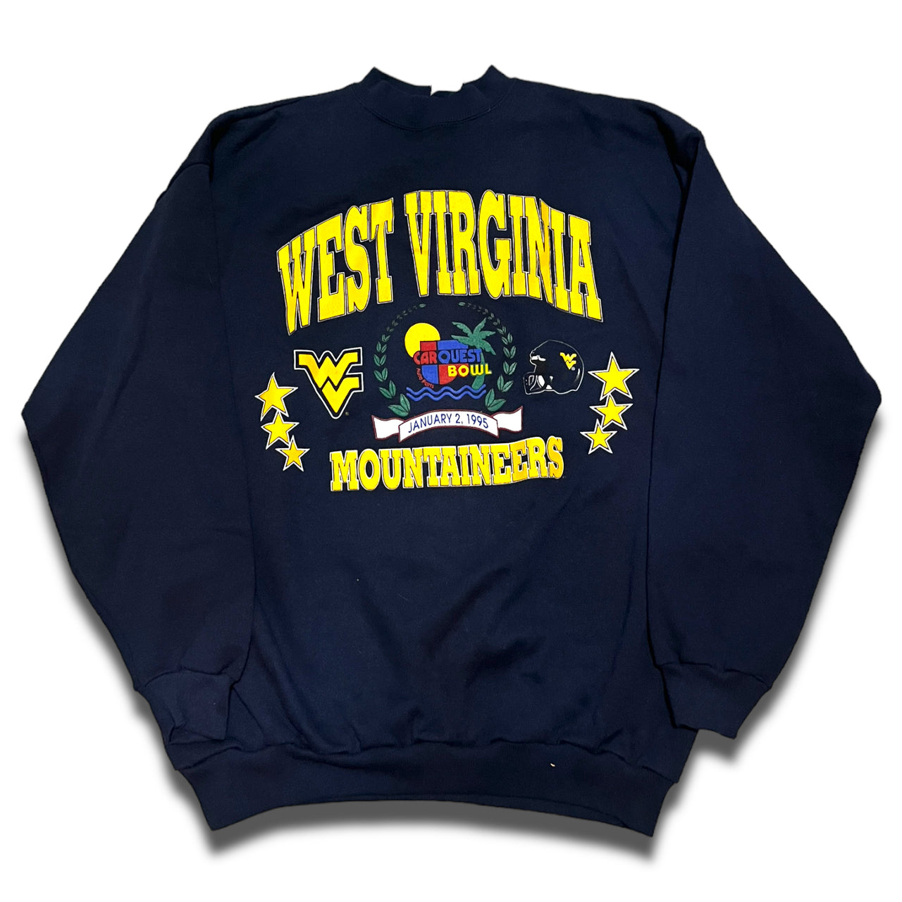West Virginia Mountaineers Vintage 1995 Crewneck XL