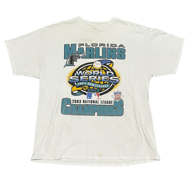 Florida Marlins Vintage 2003 World Series Tee XL