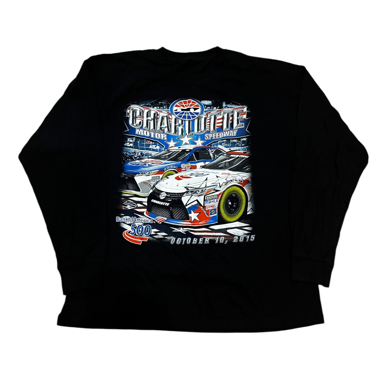 Charlotte Motor Speedway Long Sleeve NASCAR Tee XL