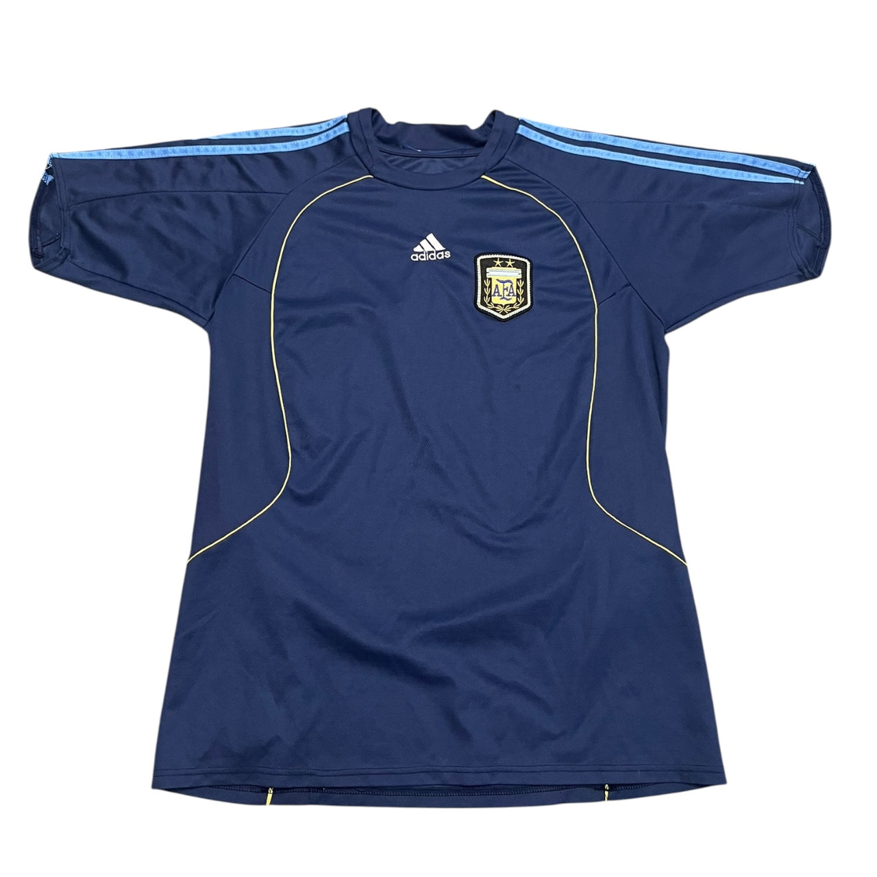 Argentina Vintage Pre Match Soccer Jersey XL