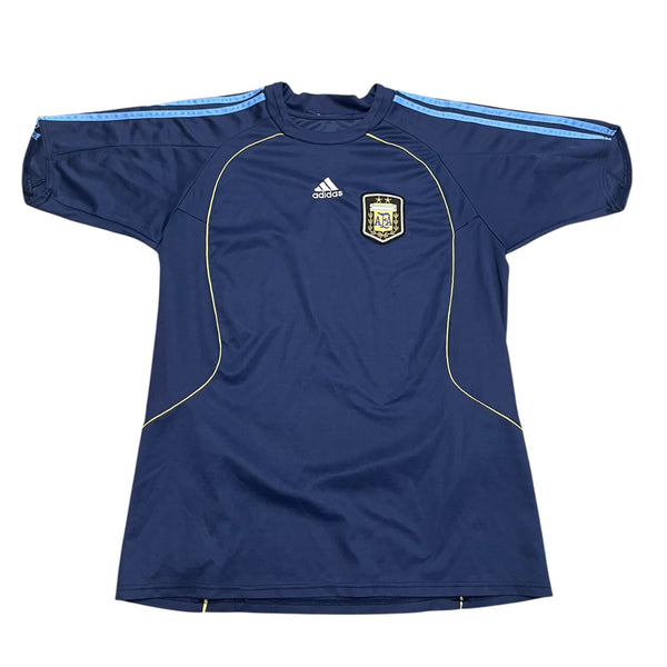 Argentina Vintage Pre Match Soccer Jersey XL