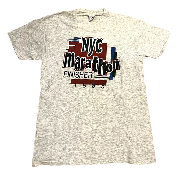 1995 Vintage New York City Marathon Tee Medium