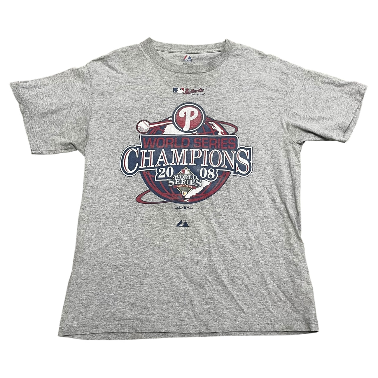 Philadelphia Phillies 2008 World Series Champs Tee L