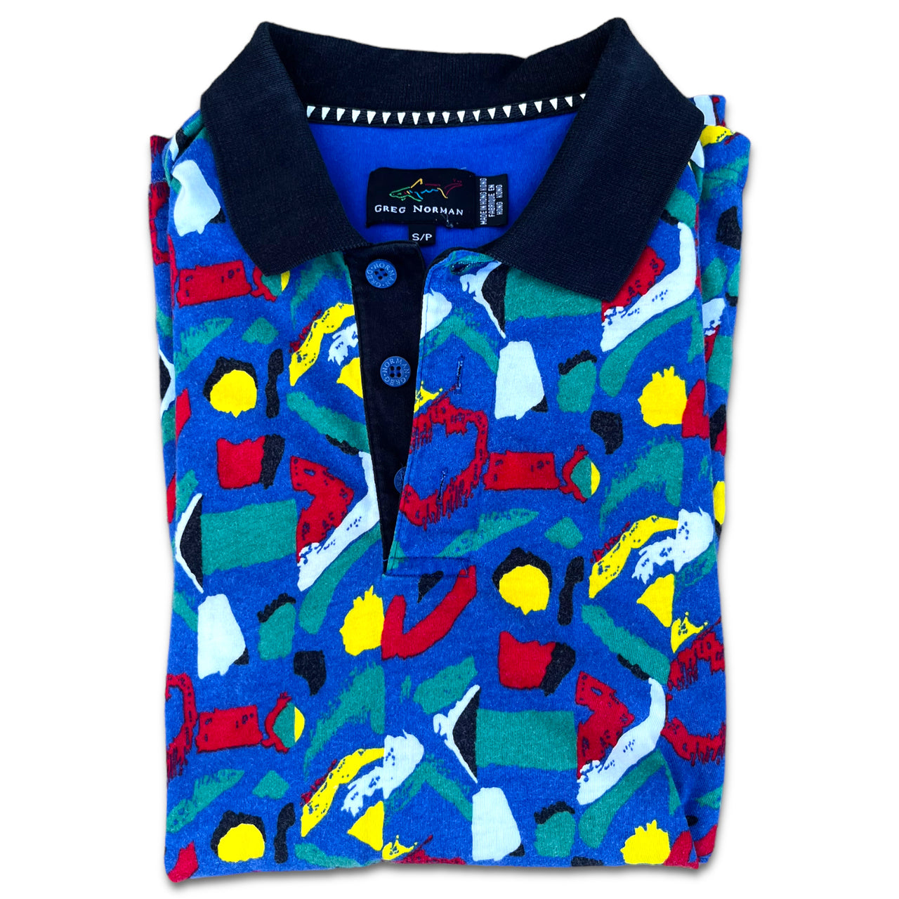 Greg Norman Reebok Vintage Golf Polo S/M