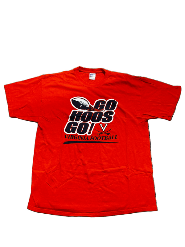 UVA Go Hoos Go Virginia Footbal Tee