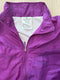 VINTAGE ADIDAS WOMENS PURPLE TREFOIL FULL ZIP JACKET