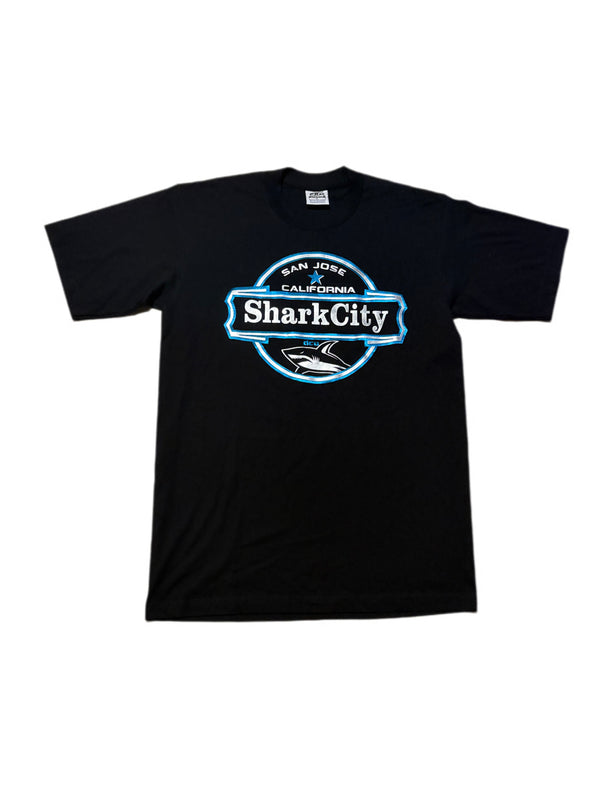 SAN JOSE SHARK CITY PRO 5 TRANSLUCENT COLORS TEE