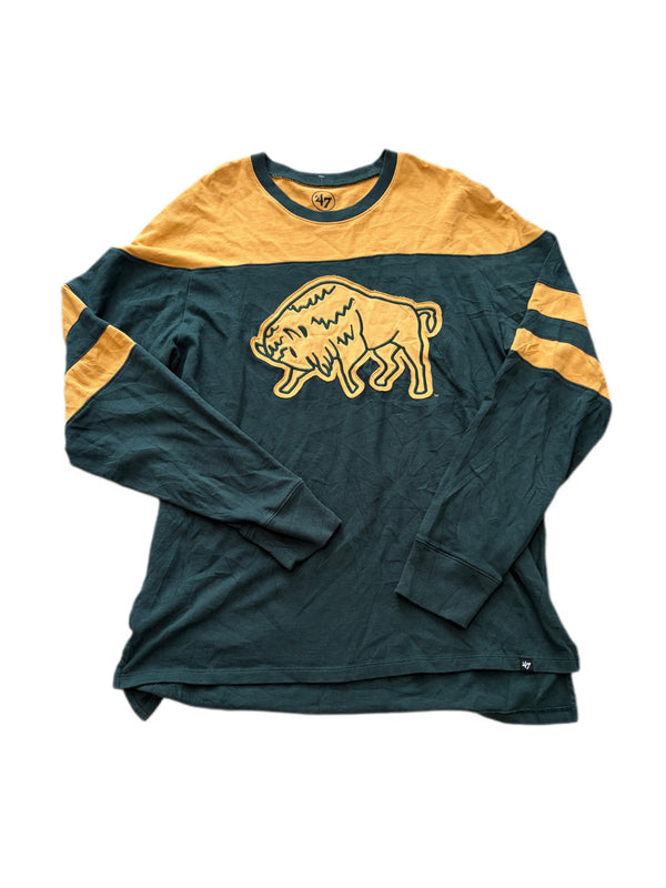 VINTAGE STYLE '47 NDSU BISON LONG SLEEVE TEE