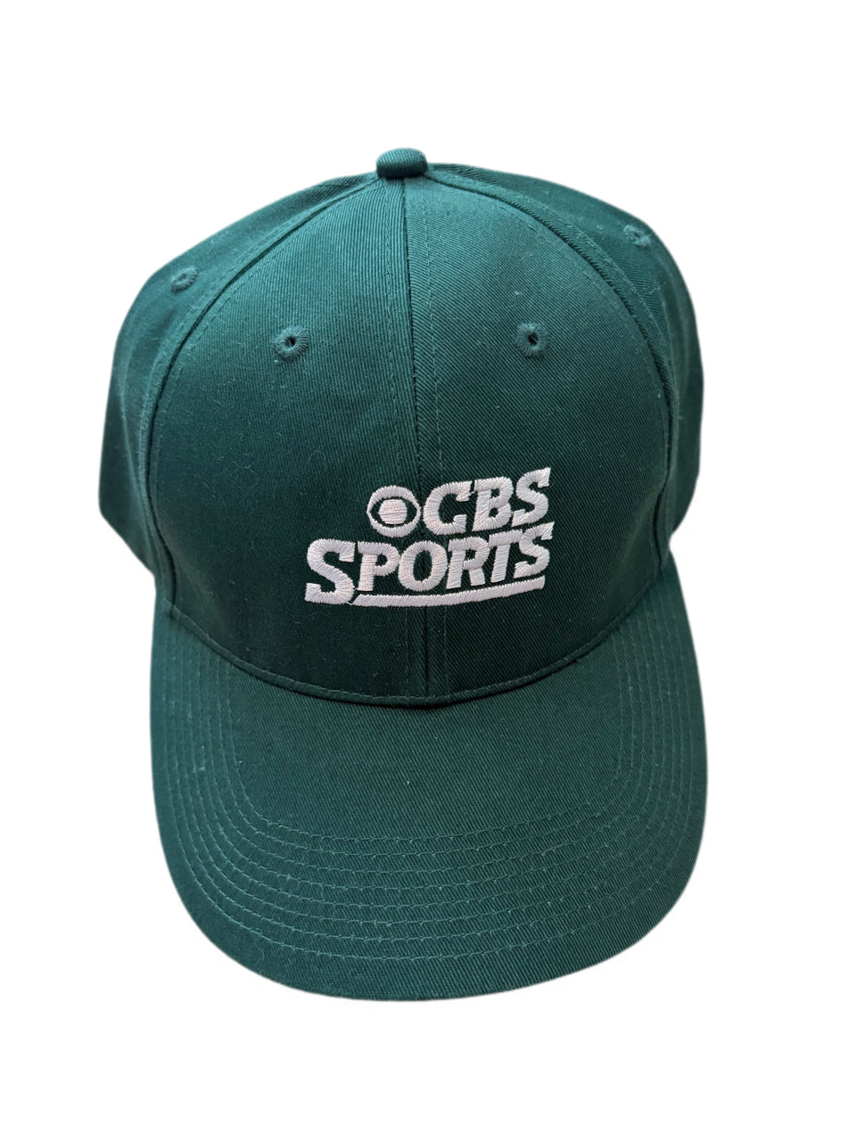 CBS SPORTS GREEN ADJUSTABLE STRAPBACK HAT