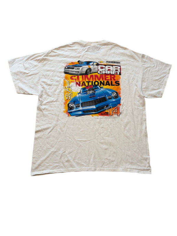 PERFORMANCE VEHICLES CAR CRAFT SUMMER NATIONALS GRAPHIC TEE