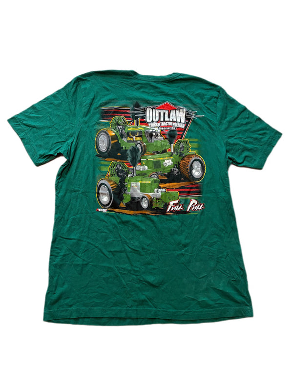 OUTLAW TRUCK AND TRACTOR PULLING FULL PULL GRAPHIC TEE