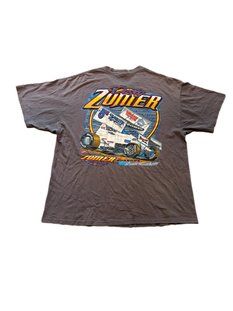 Y2K DUSTY ZOMER 5 DOUBLE SIDED GRAPHIC TEE