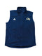 ADIDAS GEORGIA TECH YELLOW JACKETS FULL-ZIP VEST