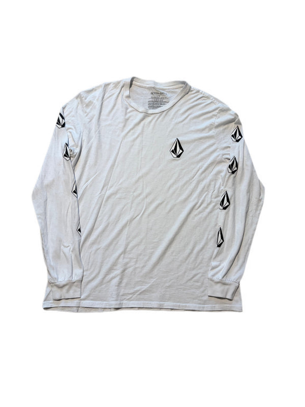 VOLCOM DEADLY STONE SKATEBOARD LONG SLEEVE TEE