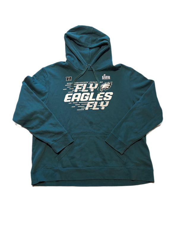 PHILADELPHIA EAGLES FOOTBALL SUPER BOWL LVII HOODIE SWEATSHIRT
