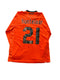 RETRO DRI FIT NETHERLANDS HUNTELAAR 21 HOME LONG SLEEVE JERSEY