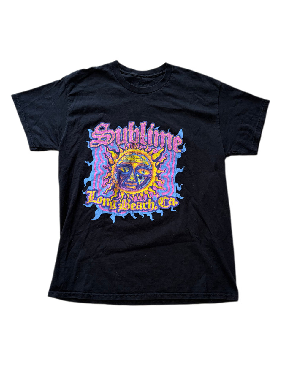 SUBLIME LONG BEACH MUSIC ROCK GRAPHIC TEE