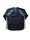 RETRO MAJESTIC THUNDER TEAM LOGO QUARTER ZIP WINDBREAKER JACKET