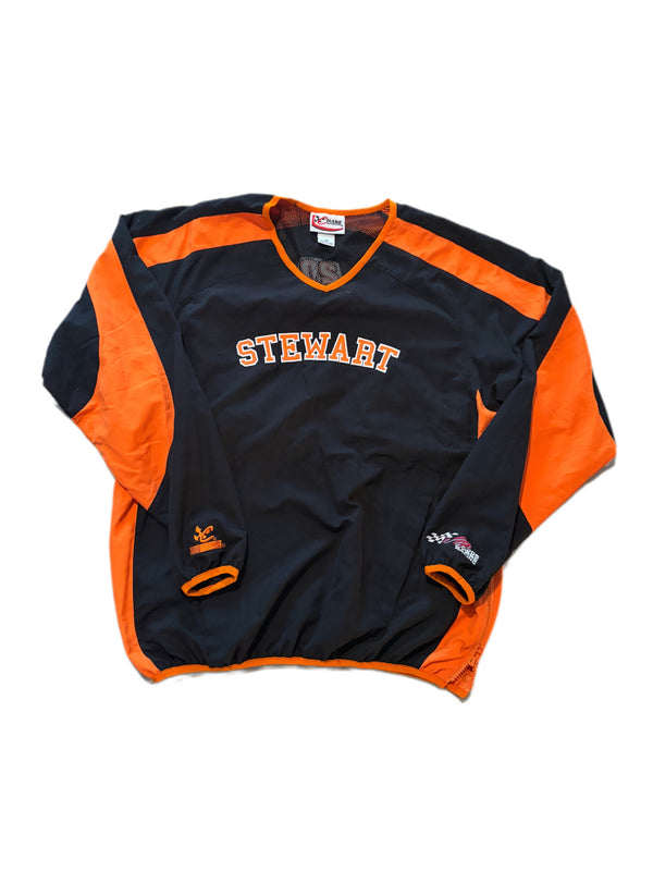 RETRO CHASE AUTHENTICS TONY STEWART NASCAR PULLOVER WINDBREAKER JACKET