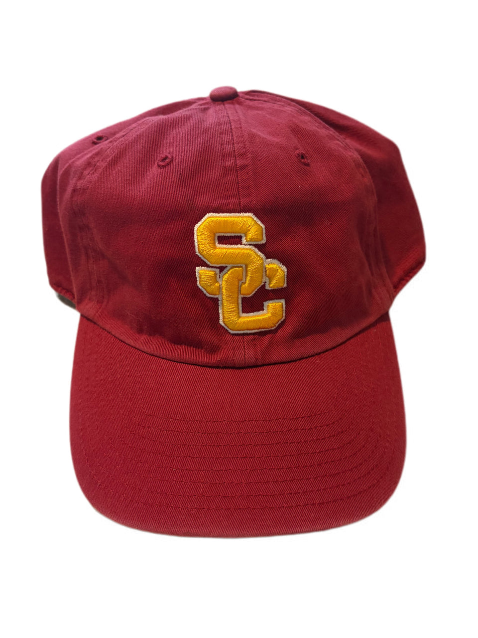 USC TROJANS EMBROIDERED LOGO STRAPBACK HAT