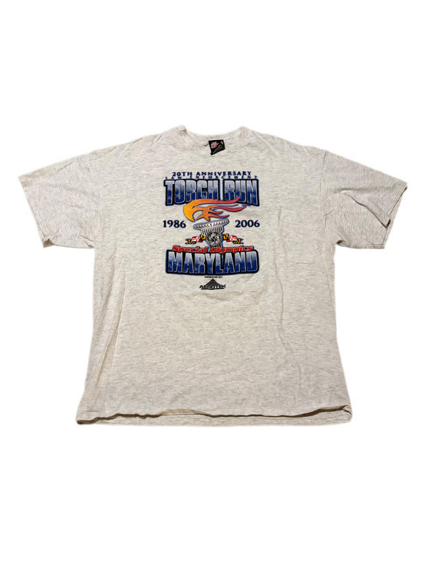 MARYLAND LAW ENFORCEMENT TORCH RUN SPECIAL OLYMPICS UTSA GRAPHIC TEE