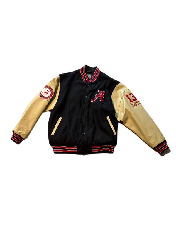 COLOSSEUM ATHLETICS UNIVERSITY OF ALABAMA LETTERMAN JACKET