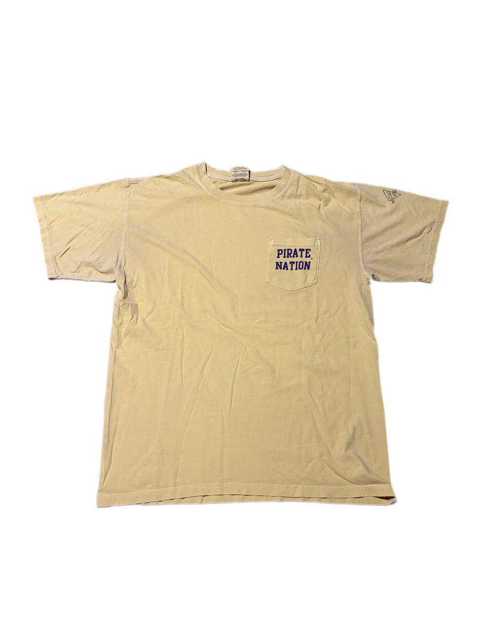 COMFORT COLORS ECU PIRATE NATION POCKET TEE
