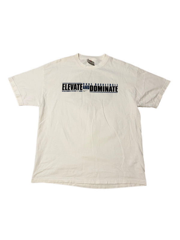 NIKE ELITE DUKE BASKETBALL ELEVATE AND DOMINATE TEE
