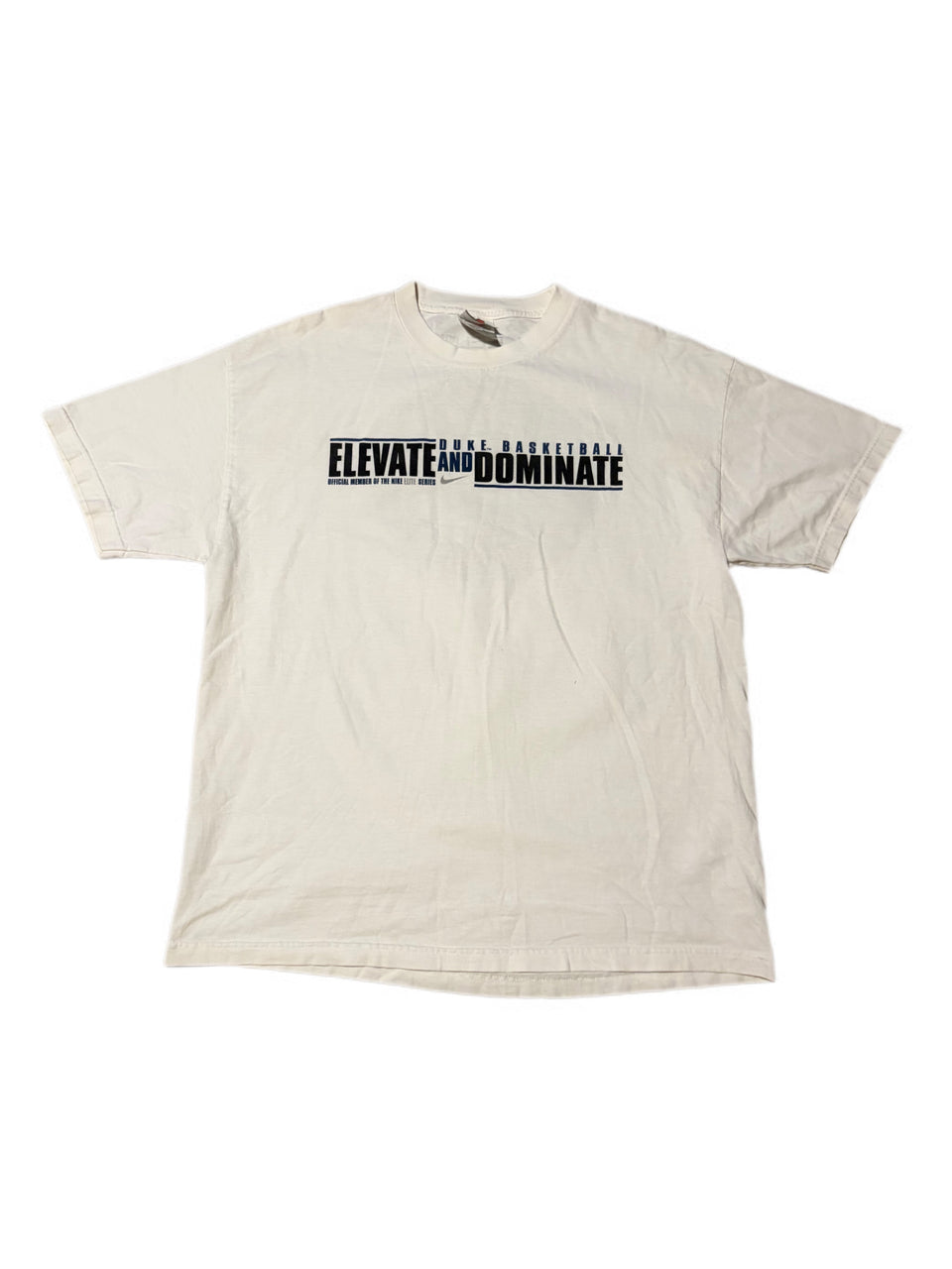 NIKE ELITE DUKE BASKETBALL ELEVATE AND DOMINATE TEE