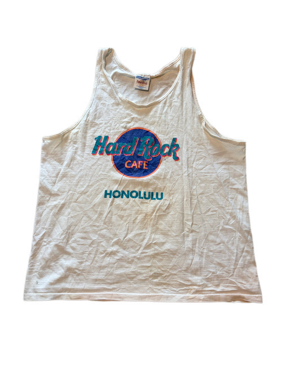 VINTAGE HARD ROCK CAFE HONOLULU HAWAII TANK TOP