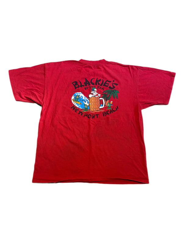 BLACKIES BY THE SEA NEWPORT BEACH GRAPHIC TEE