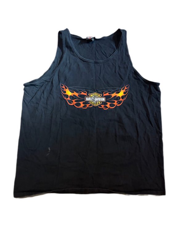 VINTAGE HARLEY DAVIDSON SHOP OF POMPANO BEACH FL TANK TOP