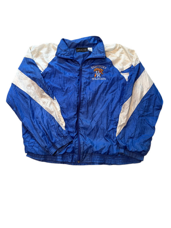 VINTAGE SANTILINA SPORT UNIVERSITY OF KENTUCKY WILDCATS WINDBREAKER JACKET