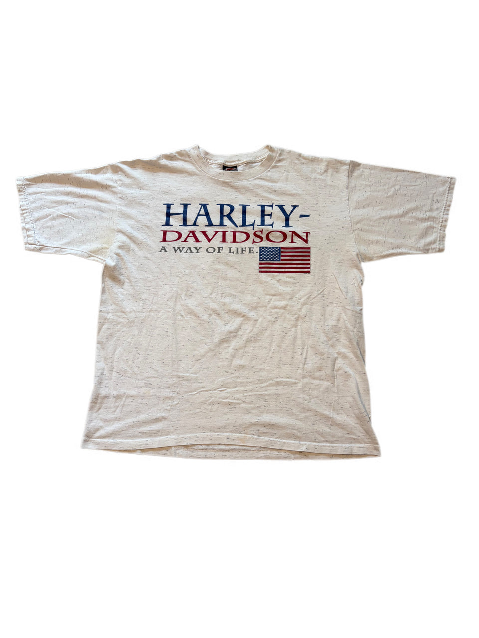 VINTAGE 90'S HARLEY DAVIDSON A WAY OF LIFE GREENVILLE SOUTH CAROLINA TEE