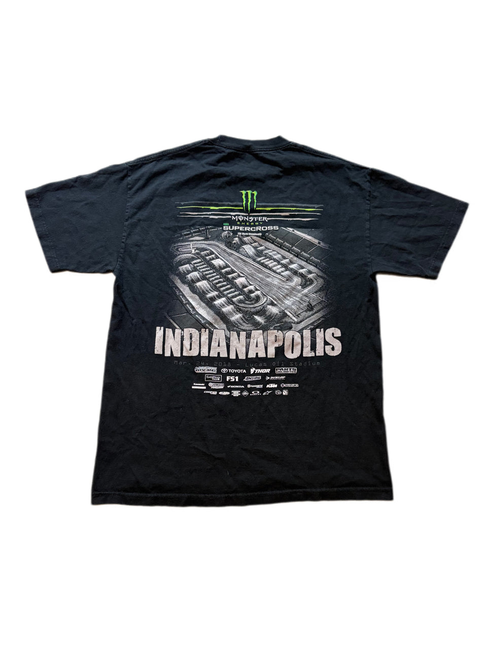 MONSTER ENERGY AMA SUPERCROSS INDIANAPOLIS GRAPHIC TEE