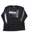 KYLE LARSON HENDRICK MOTORSPORTS TEAM COLLECTION BLACK NASCAR CUP SERIES CHAMPION LONG SLEEVE GRAPHIC SHIRT
