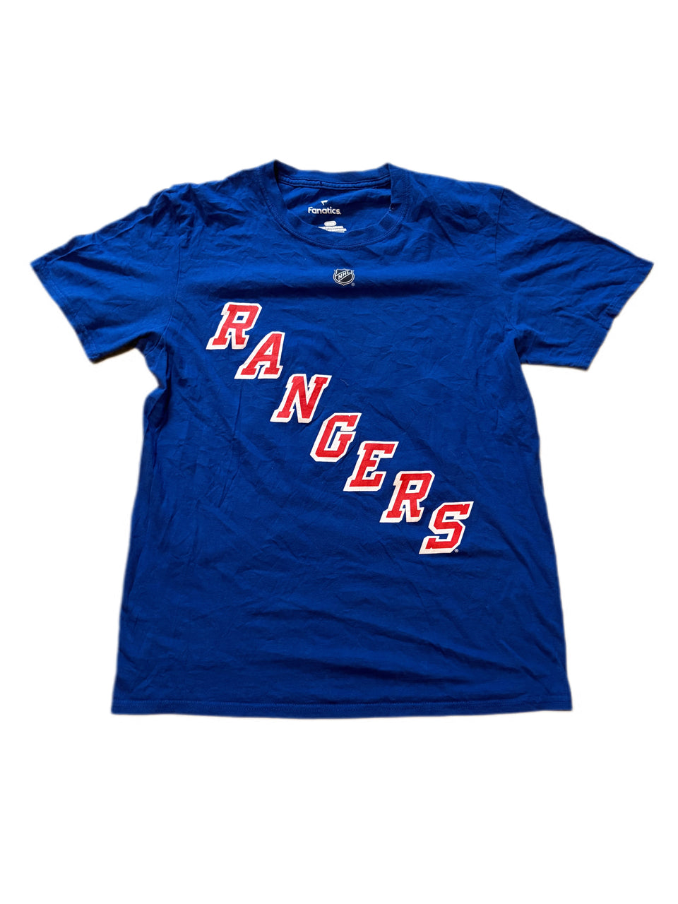 ADAM FOX #23 NEW YORK RANGERS AUTHENTIC STACK NAME AND NUMBER JERSEY SHIRT