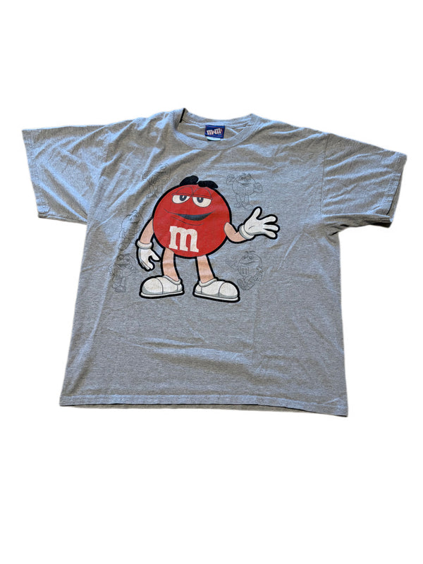 VINTAGE MM'S RED CHARACTER TEE