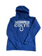 INDIANAPOLIS COLTS PRO LINE VICTORY ARCH PULLOVER ROYAL BLUE HOODIE