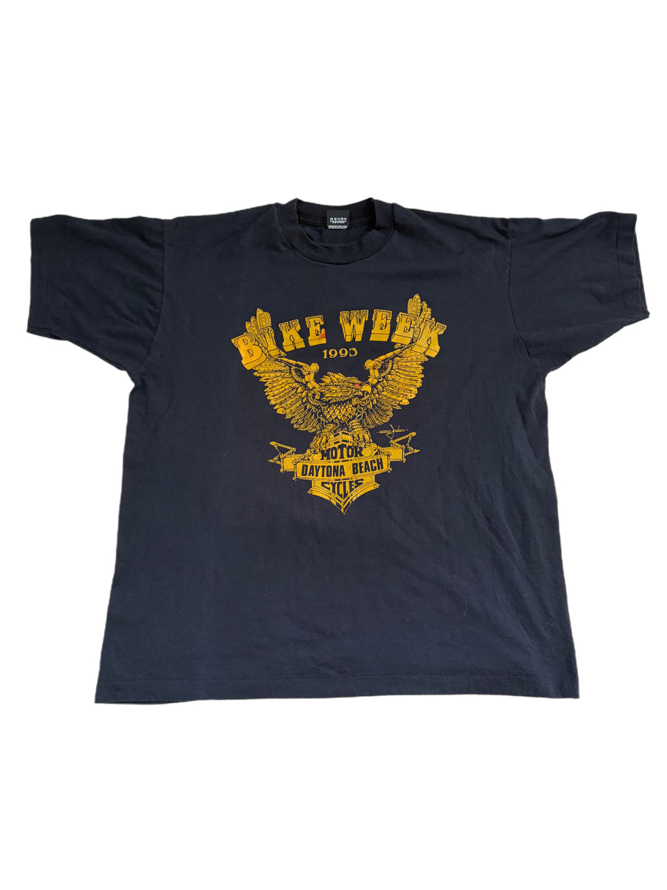 VINTAGE 1993 BIKE WEEK DAYTONA BEACH GRAPHIC SHIRT