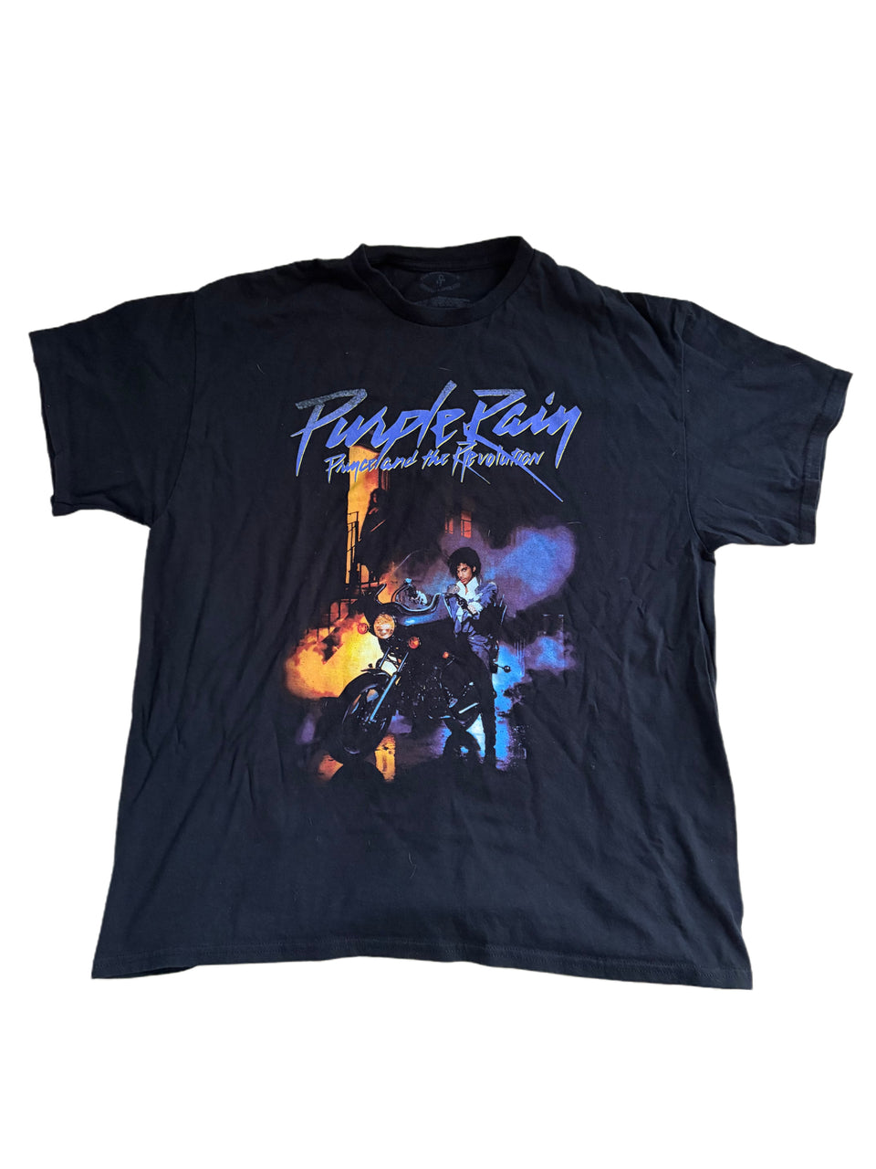 VINTAGE PRINCE PURPLE RAIN GRAPHIC TEE