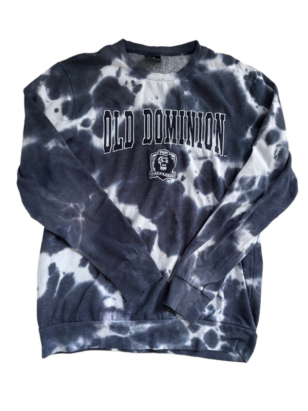 COLOSSEUM ATHLETICS OLD DOMINION UNIVERSITY ARCHED LOGO CREWNECK