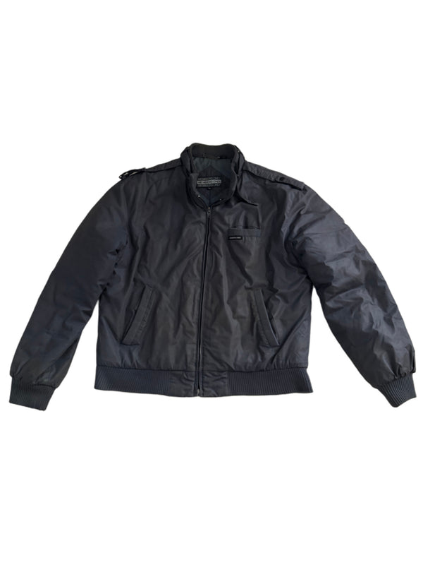 VINTAGE MEMBERS ONLY CAFE RACER LIGHTWEIGHT ZIP UP WINDBREAKER JACKET